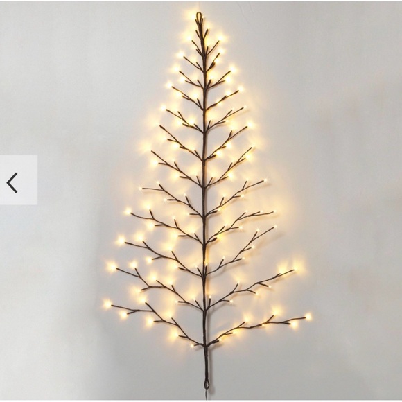 NWT Pottery Barn Lit LED Tree Shaped Wall Decor 6’ - Picture 2 of 2